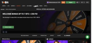 1xBit Bonus offer