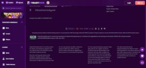 Trustdice Talletukset ja Kotiutukset