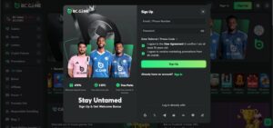 BC.Game Rekisteröinti ja Jäsenyys