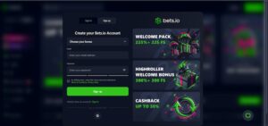 Bets.io Rekisteröinti ja Jäsenyys