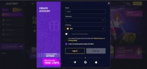 Justbit Rekisteröinti ja Jäsenyys