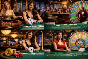 Bitcoinilla pelattavat livejakajapelit