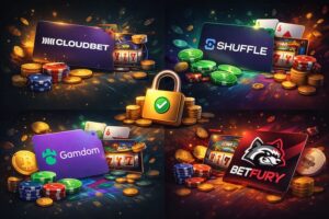 4 KYC-vapaata kryptokasinoa vertailuun