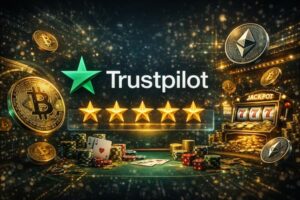 Vakavasti otettavat kryptokasinot korkeilla Trustpilot-arvosanoilla