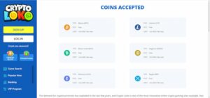 Talletukset ja kotiutukset Crypto Lokolla