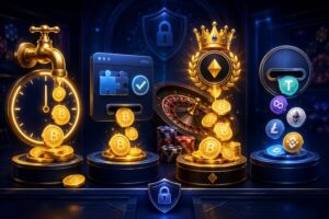 Ilmaisten BTC-palkintojen tyypit casino fauceteissa