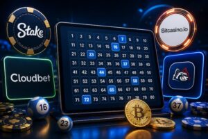 Neljä Bitcoin-kasinon Keno-sivustoa