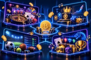 4 Staken kaltaista Bitcoin-kasinoa